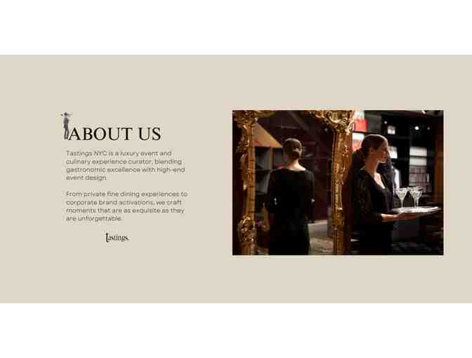 Bespoke Tastings Dinner Experience for 10