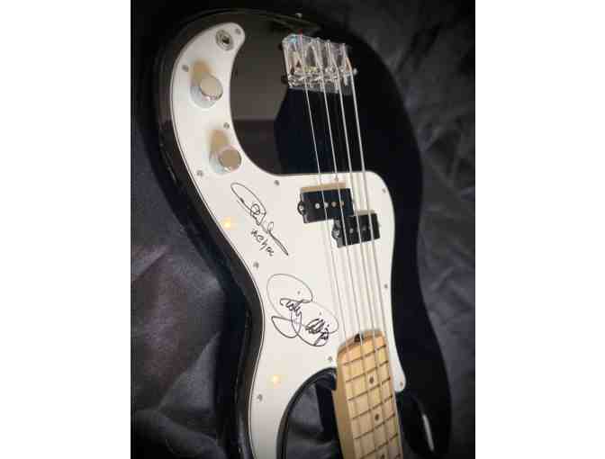 A Signed Fender Precision Bass Guitar (AC/DC and Sytx)