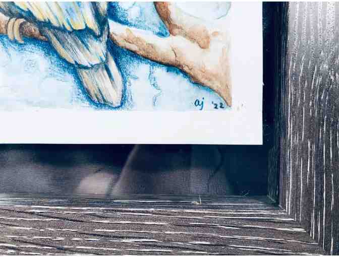 PREMIER - Blue Owl Original Painting