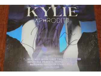 Autographed Kylie Minogue 'Aphrodite' Poster