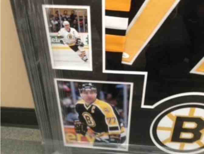 Ray Bourque Signed Jersey & Photograph Montage