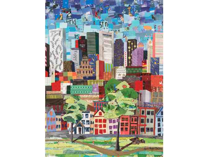 Dorchester Heights, framed giclee print