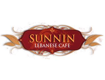 $50 Sunnin Lebanese Cafe' in Westwood Gift Certificate