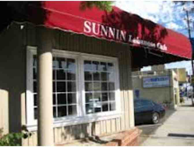 $25 Gift Certificate for Sunnin Lebanese Cafe