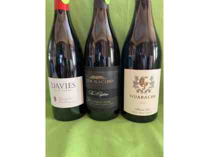 THREE EXCLUSIVE PINOT NOIRS