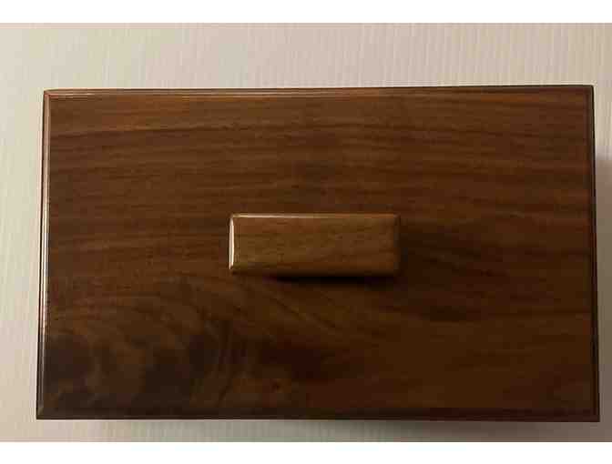 Beautiful Handcrafted Walnut Keepsake Box