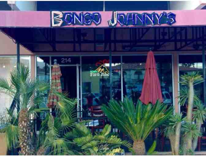Dining at Bongo Johnny's in Palm Springs - $40.00