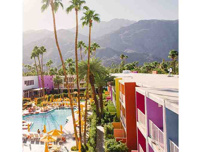 The Saguaro Palm Springs two-night stay in a Pool View Room