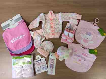 New Born Baby Girl Bag of Gifts
