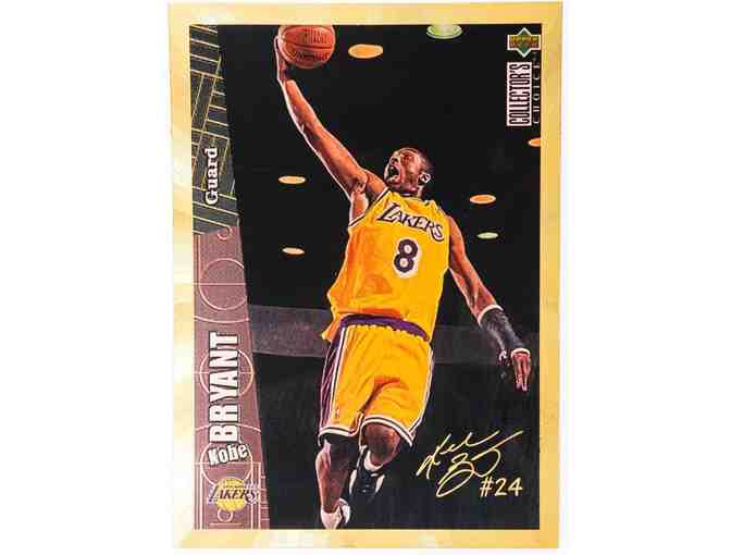 1996 Upper Deck Collectors Choice's KOBE BRYANT #LA2 Rookie -23kt Gold Overlay, Plate Sign - Photo 1