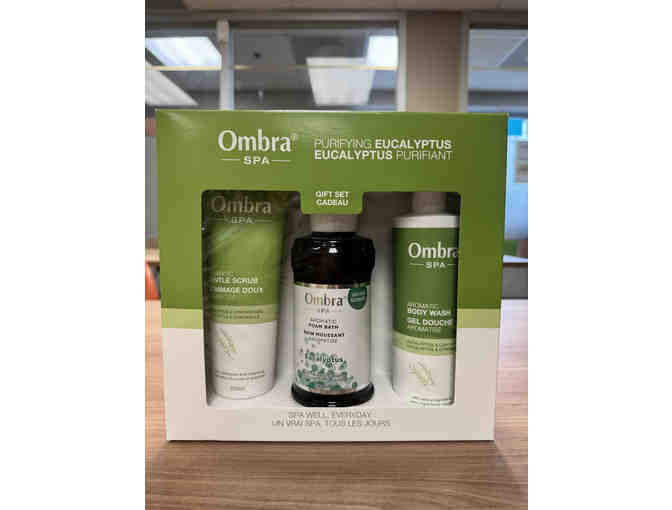 Ombra SPA Gift Set Purifying Eucalyptus 3-pc