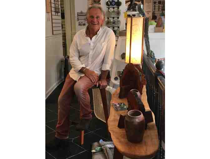 Cherry Burl Side Table by Gary Stiewing