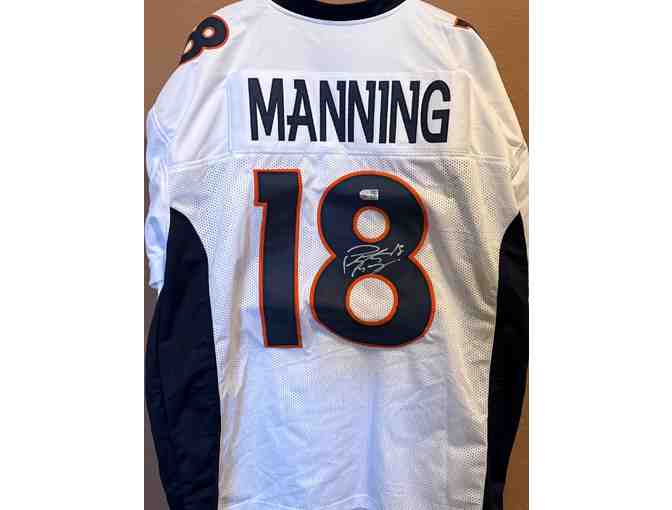 Rare Peyton Manning Signed Broncos Jersey - Super Bowl Champion!