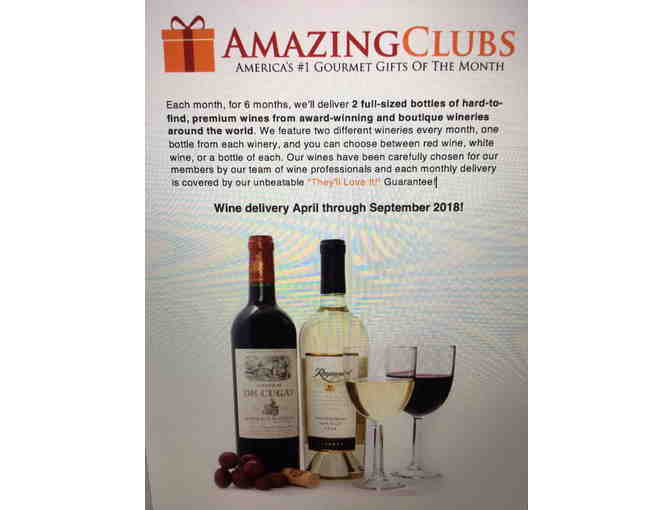 Wine Fridge and 6-Month Wine Club Membership