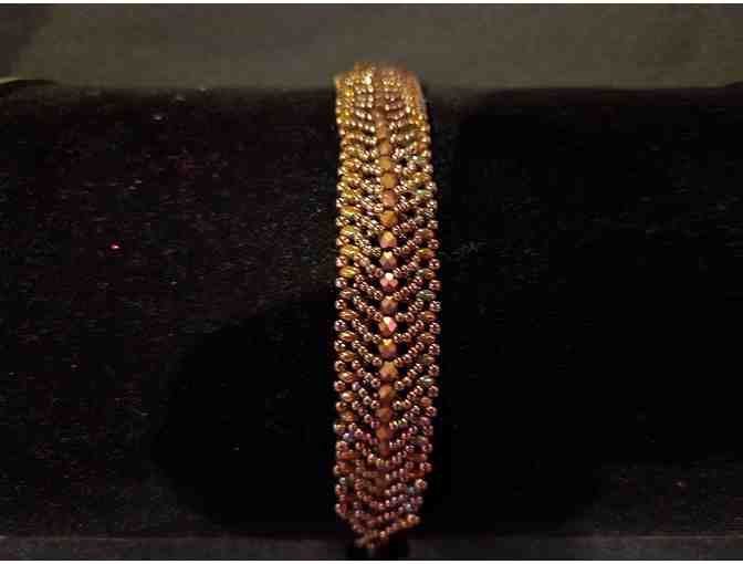 Bronze Beaded Bracelet