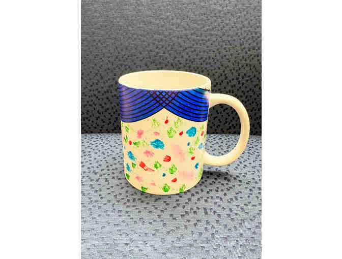 Blue and Polka Dot - Coffee Cup