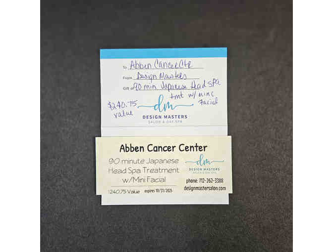 Design Masters Salon & Day Spa Japanese Head Spa Package - Photo 1