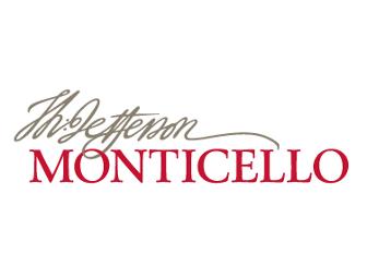 4 Passes for Admission to Monticello