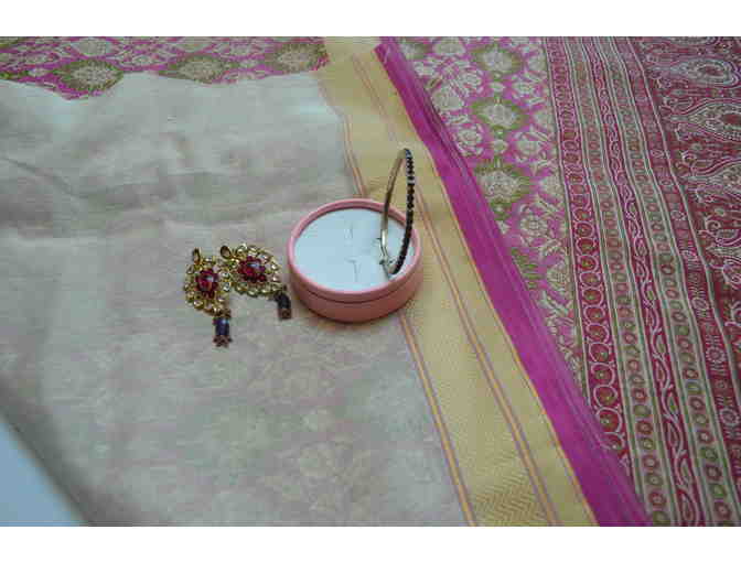 Elegant Pink (arali poo) Cotton Saree