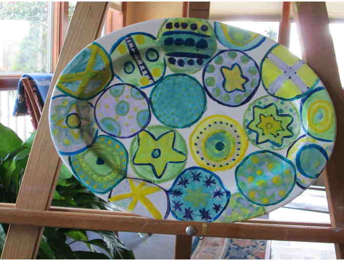 Level 7 Project - 'Glazed (painted) Platter'