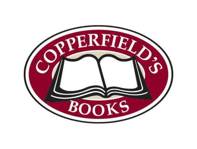 (4) Cookbooks and a serving plate from Copperfield's Book Store