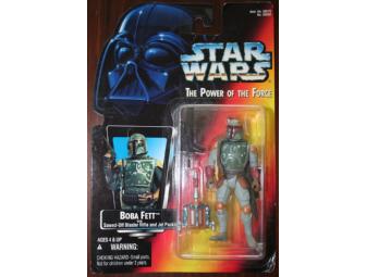 Boba Fett and Yoda Star Wars figurines