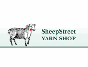SHEEP STREET YARN SHOP $25 GIFT CERTIFICATE