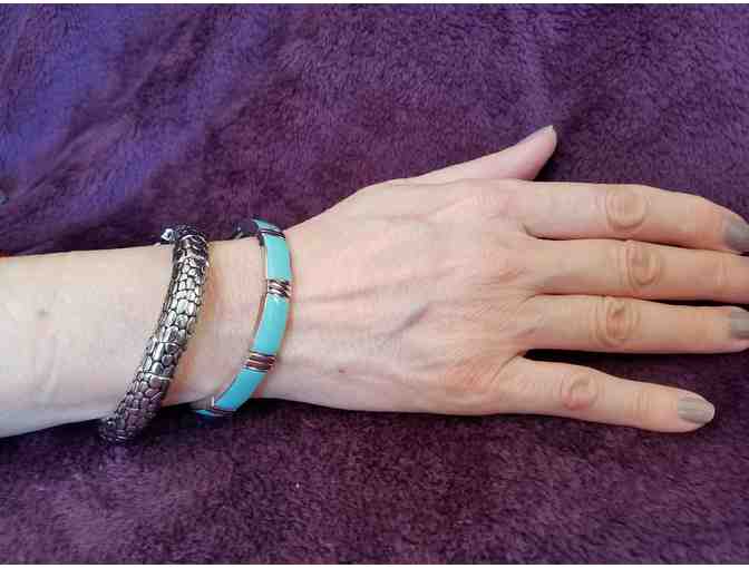 Two Lia Sophia bracelets