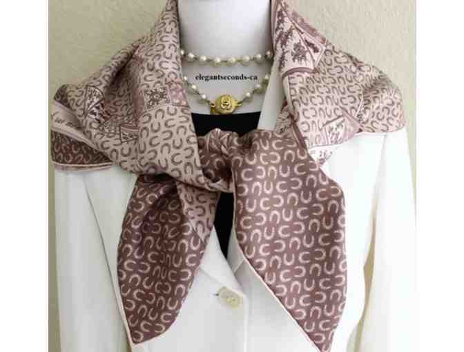 Pearl Necklace and Hermes Scarf Package