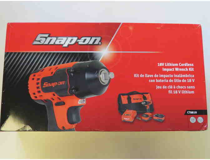 More Power: Snap-On 18V Lithium Cordless Impact Wrench Kit
