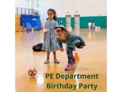 Jammin' Birthday Party for a Lower Division Student hosted by the PE Department at Park!