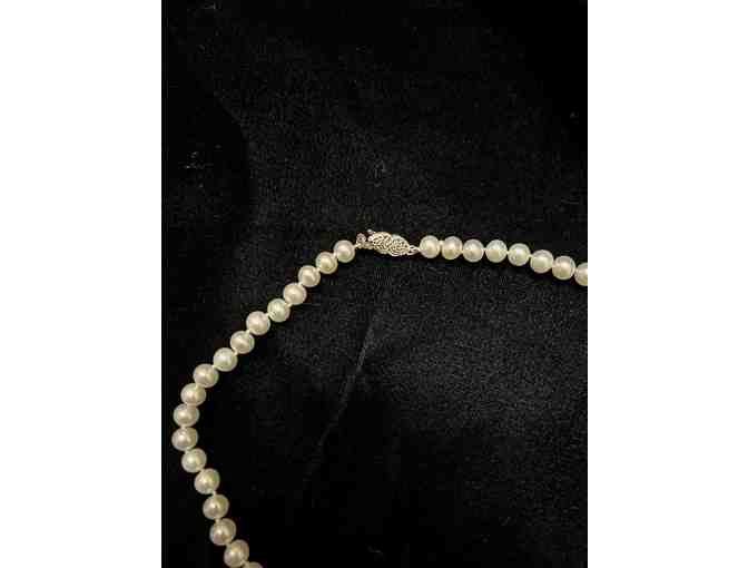 Pearl Necklace from D. Cole Jewelers