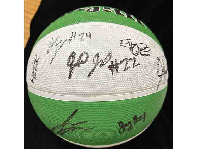 Maine Celtics Signed Basketball & Gift Basket
