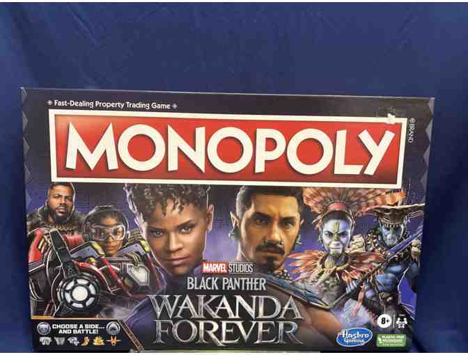 Black Panther Monopoly and Children's Book (hard cover)