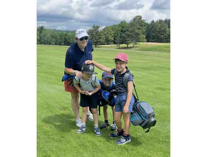 Golf & lunch with Mrs. Wescott (Three kids)