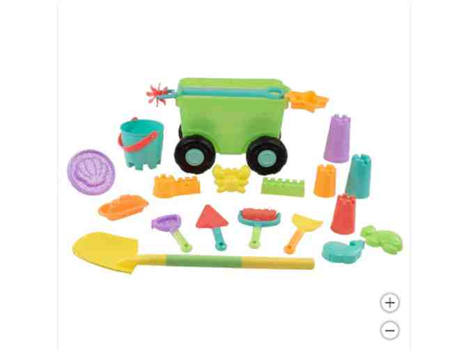 Beach Wagon Playset & LL Bean Towel