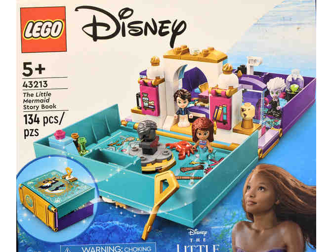 Little Mermaid Lego Set & Lobster Lady book (signed)
