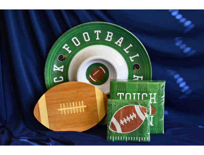 Football Themed Party Basket