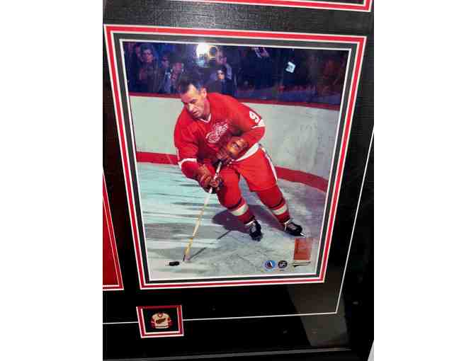 Gordie Howe, Mr. Hockey, Autographed and Framed Jersey