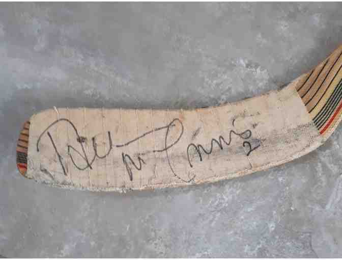 MacInnis...Game-Used & Signed