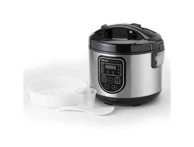 Aroma, 16-Cup Digital Cool Touch Rice Cooker, Slow Cooker and Food Steamer