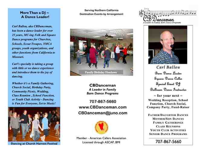 Square Dance Hoedown at Dickson Ranch in Woodacre - Family Ticket