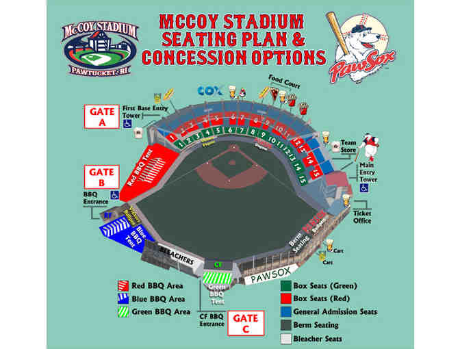 Pawtucket Red Sox - 4 Game Tickets