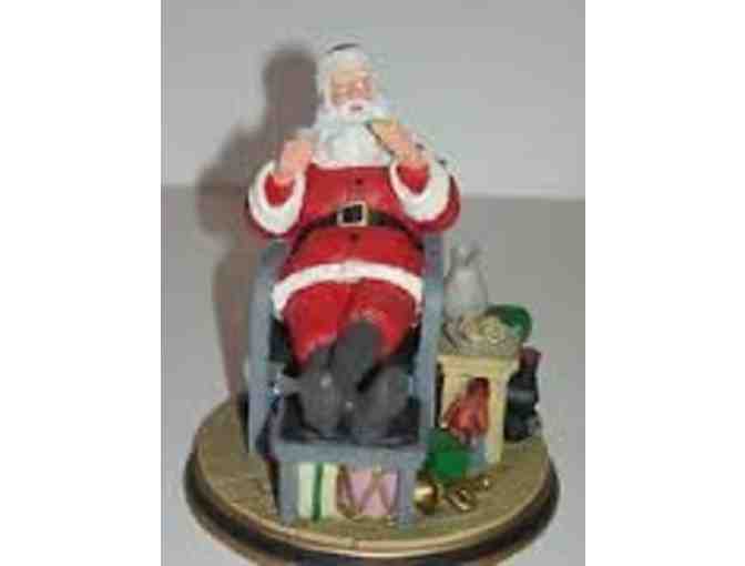 Norman Rockwell's 'Visions of Santa' and 'Heirloom Santa' Collectible Figurines