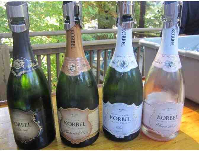 Korbel VIP Tour & Tasting for Four plus Two Bottles Champagne - Guerneville, CA