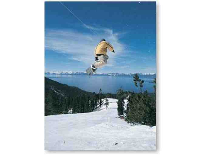 2 All Day Passes to Tahoe Donner Downhill Ski Area