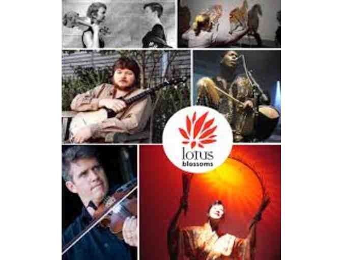 Lotus World Music and Arts Festival in Bloomington, IN - two tickets