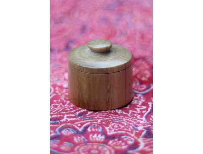 Hand Crafted Wood Trinket Box
