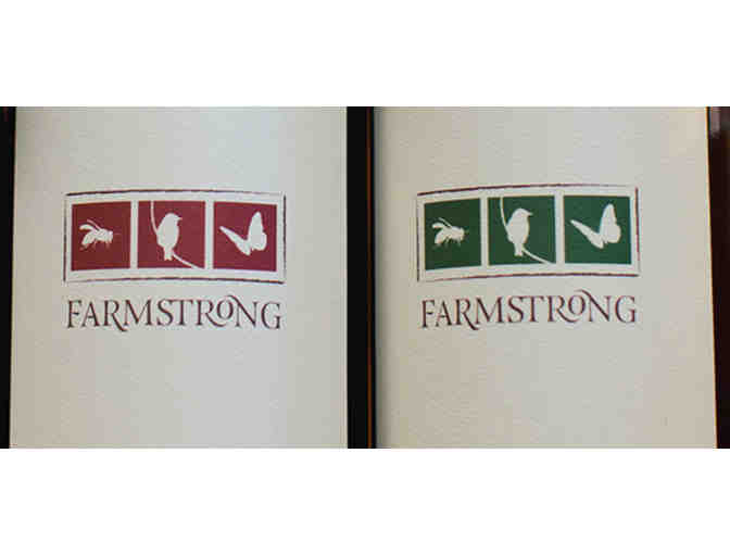 Farmstrong 2014 Field White & 2014 Field Red, 2 Bottles (1 of 2)
