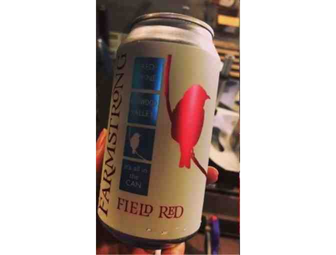 Farmstrong - Take Anywhere! - Field Red, 4 Half-Bottle Cans